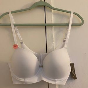 White Padded Bra